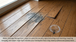 Hardwood water damage spectrum