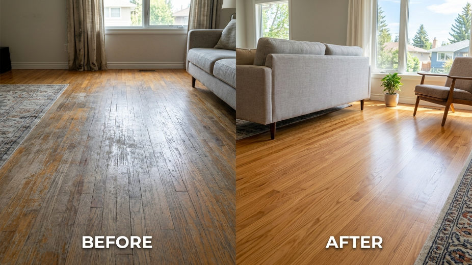 Dustless Hardwood Floor Refinishing