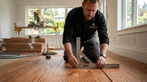 Red Oak hardwood flooring