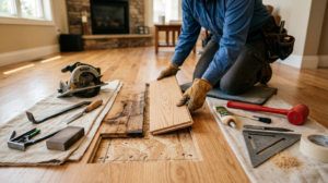 Step-by-Step Hardwood Board Replacement