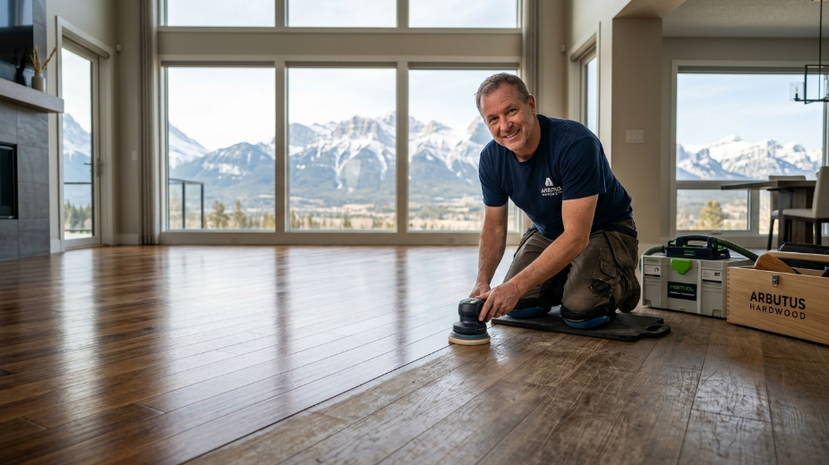hardwood floor losing shine