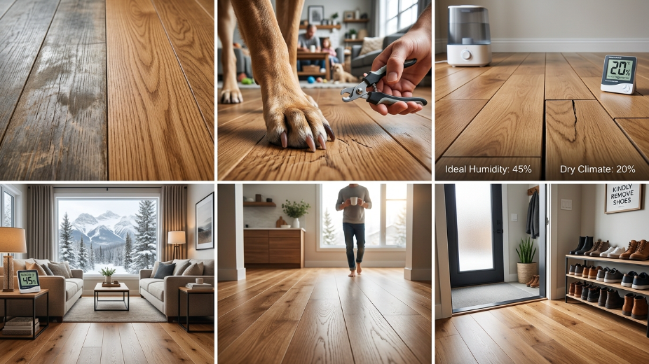maintain hardwood floors after refinishing