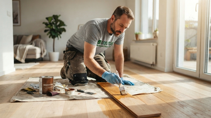 DIY vs professional hardwood floor repair