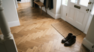 Herringbone and chevron patterns