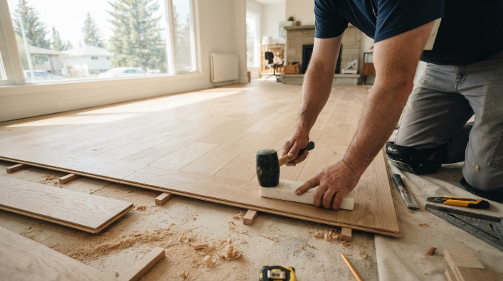 engineered hardwood installation