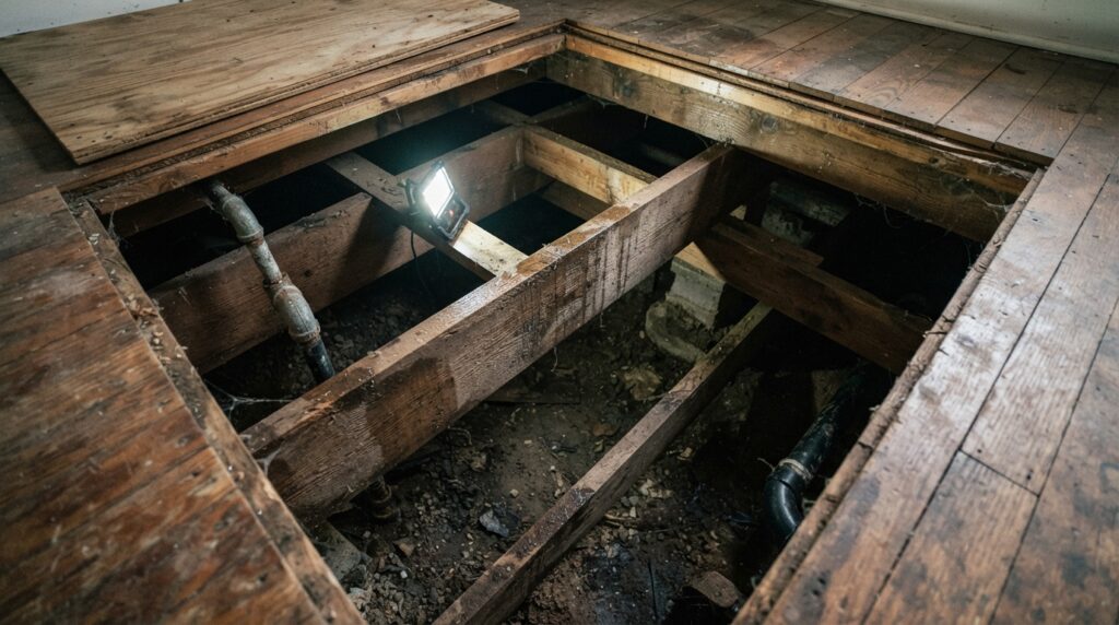 subfloor moisture