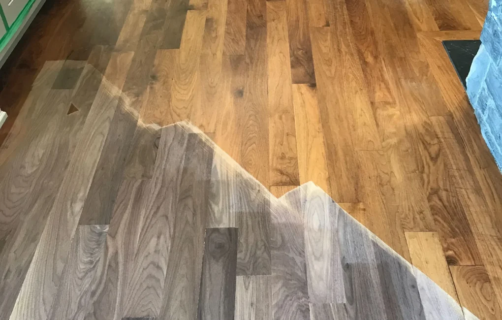floor polishing in different shades